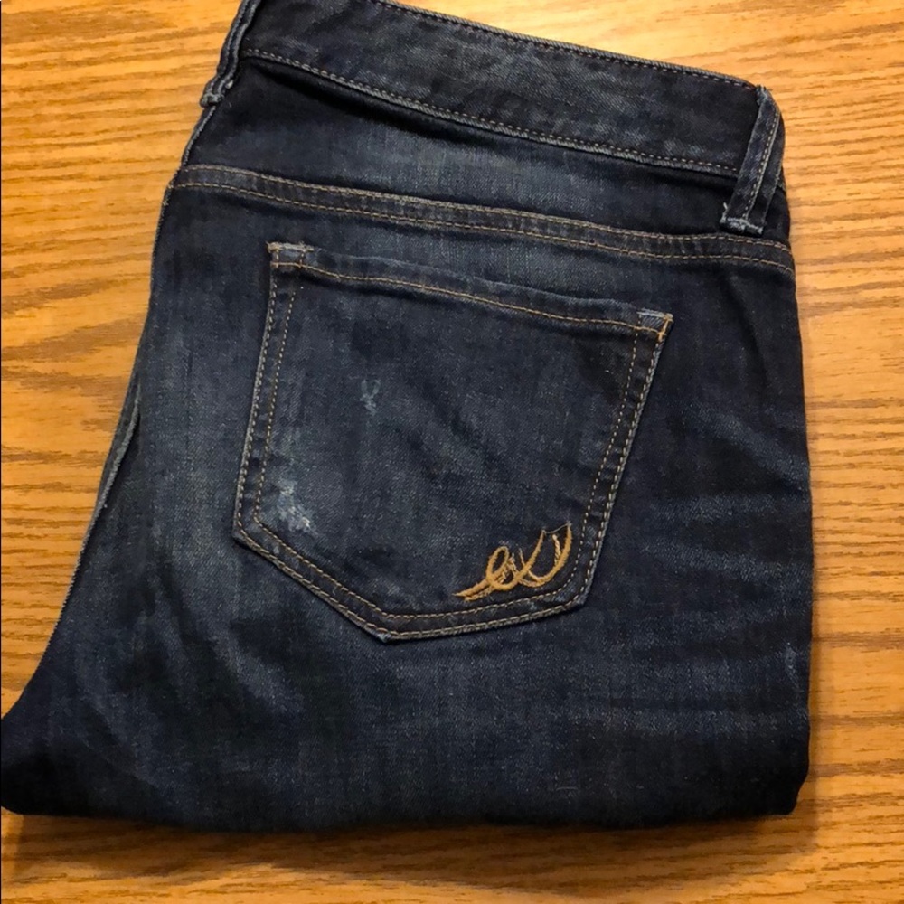 Express Modern Boyfriend Low Rise Jeans